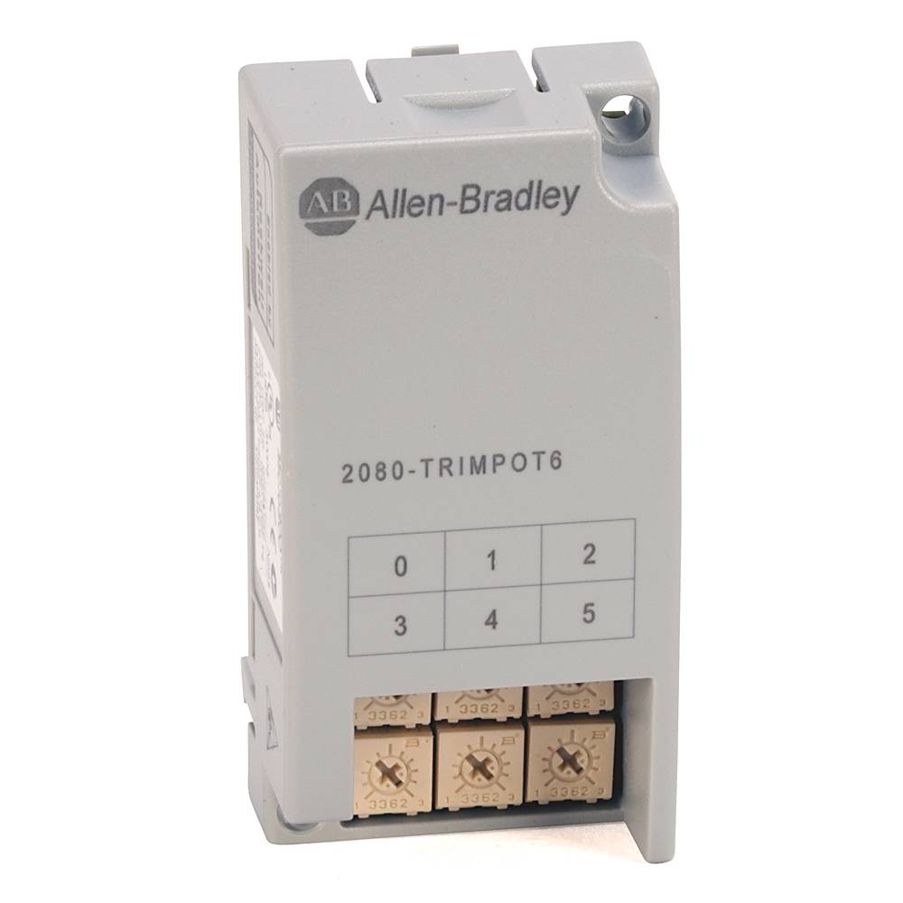 Allen‑Bradley 2080-TRIMPOT6 Micro800 6 Point