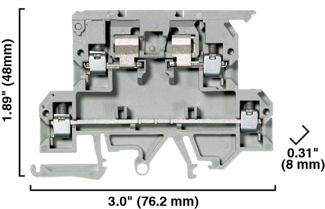 Allen‑Bradley 1492-JD3FB120 Double Level Fuse