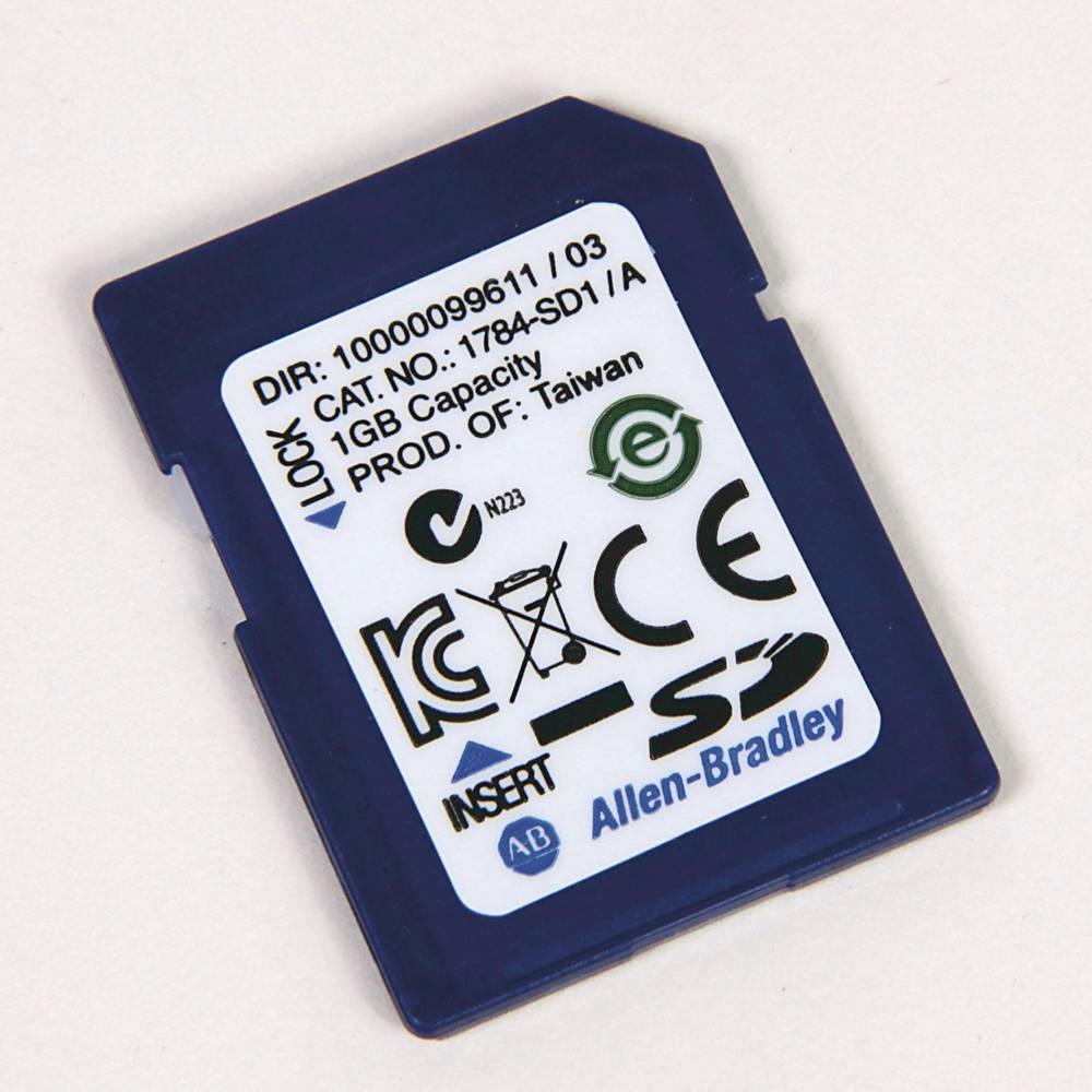 Allen‑Bradley ControlLogix Secure Digital Card