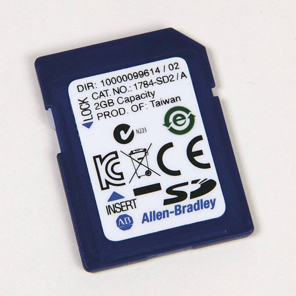 Allen‑Bradley ControlLogix Secure Digital Card