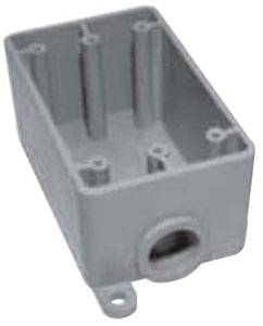 2.82" x 2" x 4.58" 17.5 Cu Inch 1-Gang FSE Box