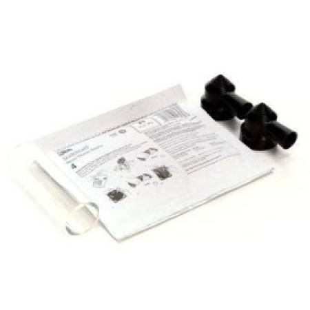 10 to 2 AWG, 5 kV, 3M 80611616683 Scotchcast™ Power Cable Splice Kit, , Black