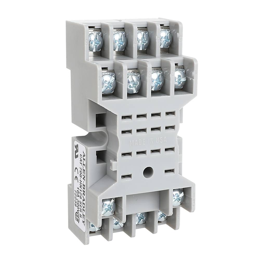 Allen-Bradley 14 Blade Open Style Min Relay Socket
