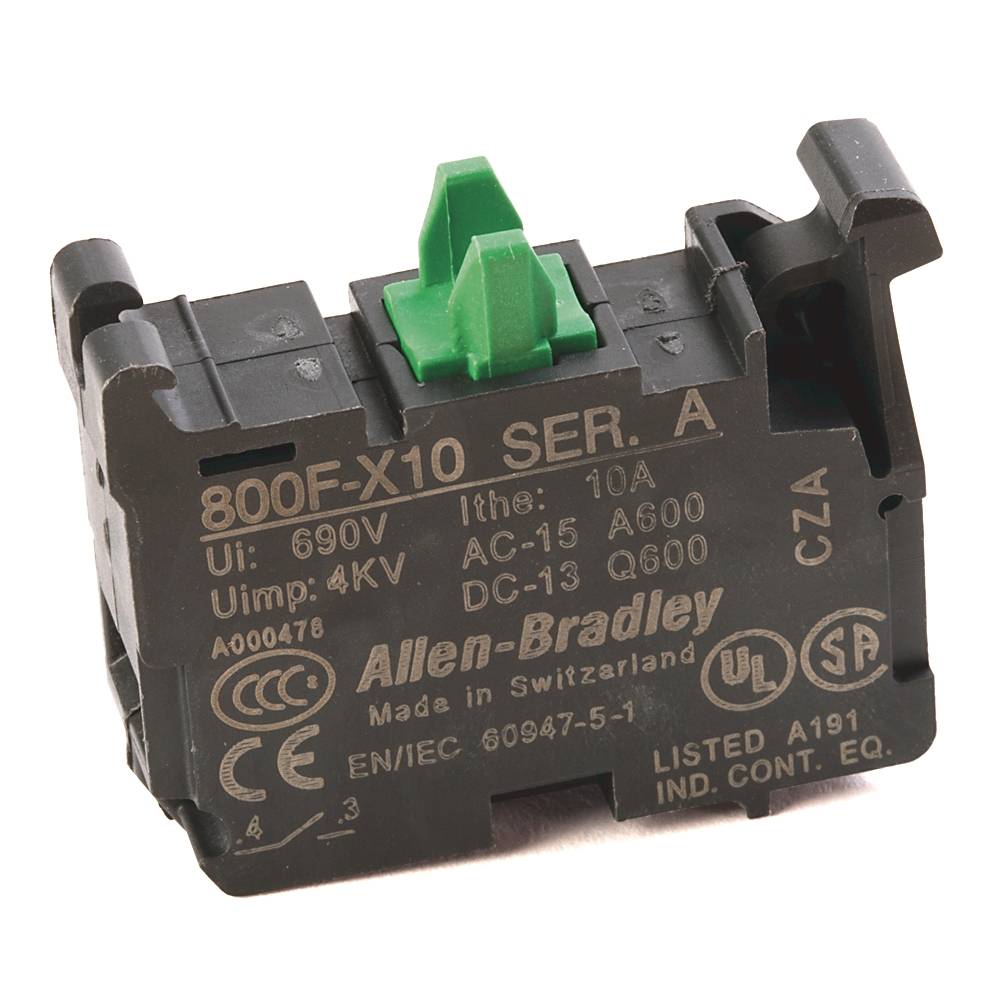 Allen-Bradley 22 mm Contact Block 800F PB
