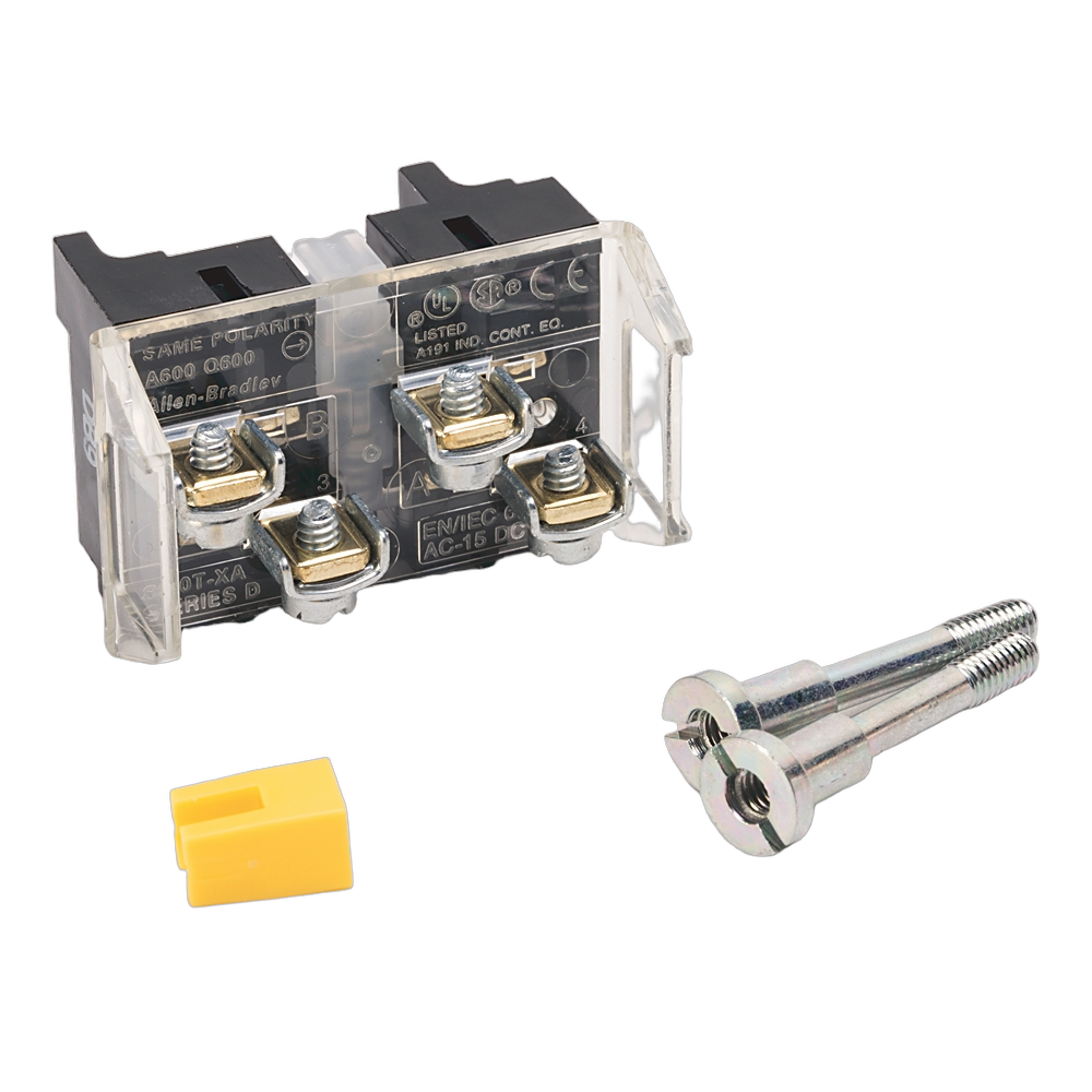 Allen-Bradley 30mm Contact Block 1-NO 1-NC 800T PB