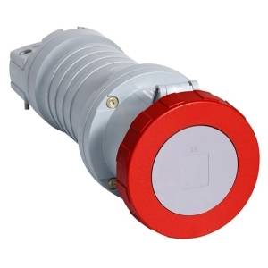 200-250 VAC, 60 A, ABB Installation Products Inc. ABB460C9W Pin and Sleeve Connector