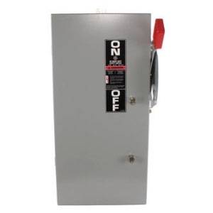 600 VAC, 125/250 VDC 60 A, ABB GE Industrial TH3362J Spec-Setter™ Safety Switch