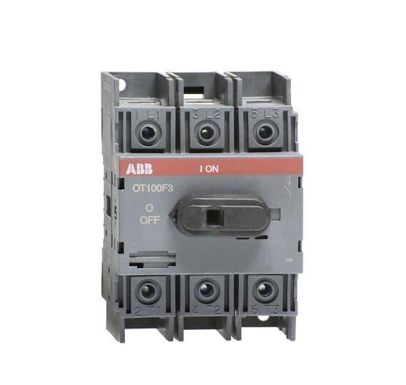 ABB OT100F3 Front Operated Non-Fusible Open Disconnect Switch, 600 VAC ...