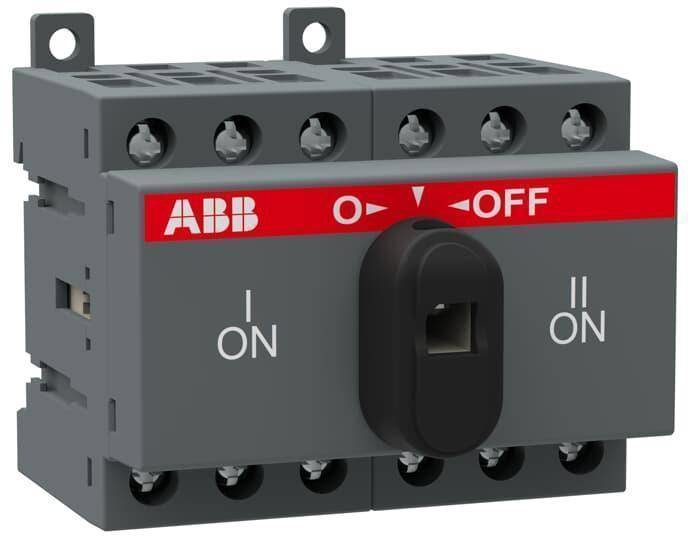 ABB OT16F3C OT Series Double Throw Front Operated Non-Fusible Open ...