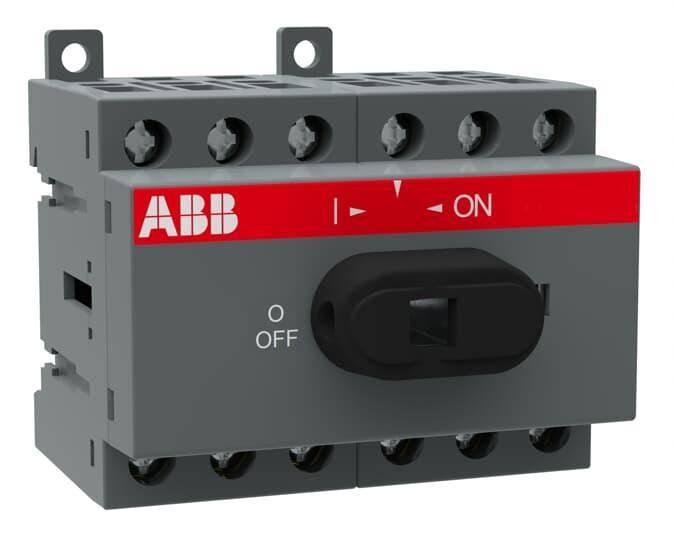 ABB OT16F6 Front Operated Non-Fusible Open Disconnect Switch, 600 VAC ...