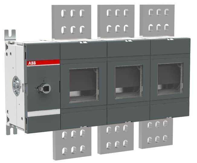 ABB OT2000E03 Front Operated Non-Fusible Disconnect Switch, 1000 VAC ...