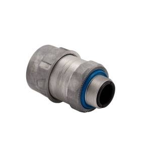 T&B® Fittings STE150 STE Teck Cable Connector, 1-1/2 in Trade, 1.44 to 1.965 in Cable Openings, Aluminum