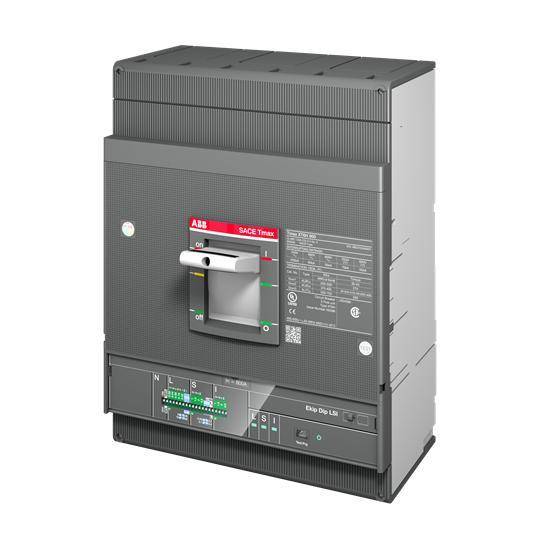 ABB XT6HU3800EFF000XXX Circuit Breaker, 600 VAC/VDC, 65 kA @ 480
