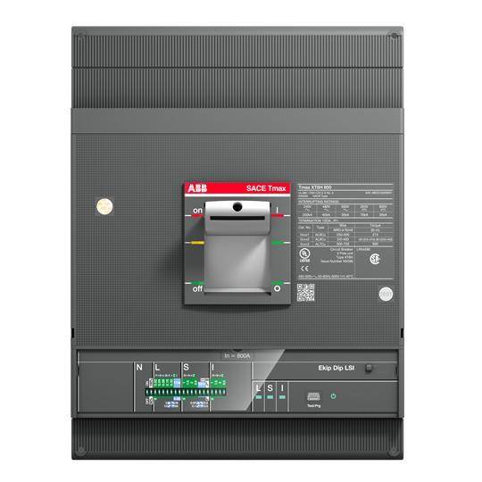 ABB XT6HU3800EFF000XXX Circuit Breaker, 600 VAC/VDC, 65 kA @ 480