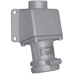 30 A, 4-Pole 4-Wire, Emerson Electric Co. ADRE3044-100 Powertite™ Pin and Sleeve Receptacle Box Assembly