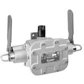 120/240/480/600 VAC 15 A, 115/230 VDC .8 A/.4 A, Emerson Electric Co. AFU0333-55 Conveyor Control Switch