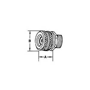 1", 0.875 to 1" Cord, Emerson Electric Co. CG-87100 Strain Relief Cord and Cable Connector, Straight Male