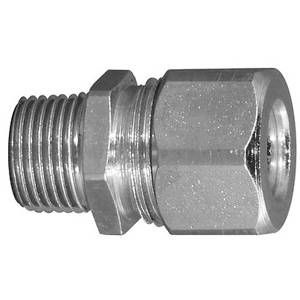 1/2", 0.187 to 0.312" Cord, Emerson Electric Co. CG-1850S Strain Relief Cord and Cable Connector, Straight Male