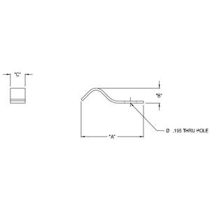 B-Line 311 1-Phase Single Lug Kit, 350 kcmil, Aluminum Lug