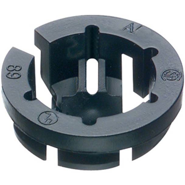 3/8" Arlington Industries Inc. NM94 Black Button™ Non-Metallic Sheathed Cable Connector