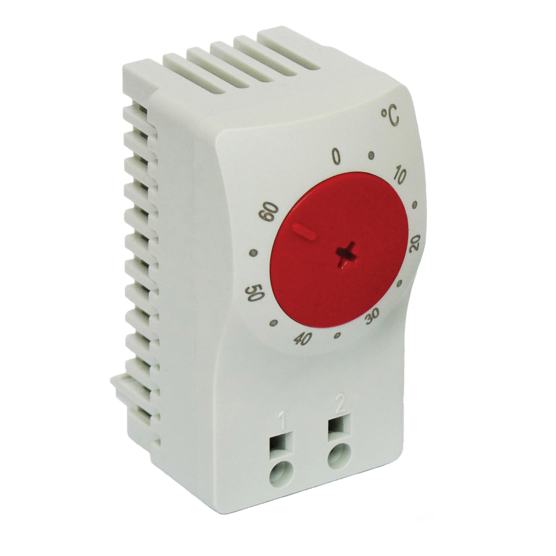 Temperature Control Switch, 2.36x1.30x1.62, Lt Gray, Plastic
