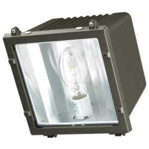 100 W, Atlas Lighting Products FLM-100MHQPK Floodlight Fixture, Low Voltage Pulse Start