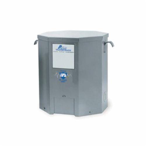 Acme Electric® TF279304S Air Colled/Dry Distribution Transformer, 190/200/208/220/380/400/416/440 VAC Primary, 110/220 VAC Secondary, 7.5 kVA Power Rating, 50/60 Hz, 1 ph Phase