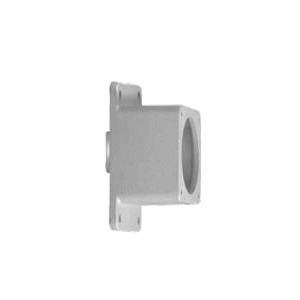 Appleton® AERA13 Weatherproof Mounting Box With Front Opening, 5.31 in H x 3-3/8 in W x 2.15 in D, For Use With 30 A Pin and Sleeve Receptacles, Copper Free Aluminum