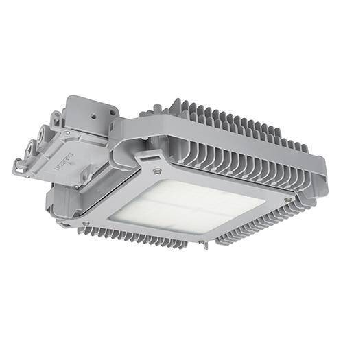 Appleton® Baymaster™ BHLL1CFMNBH Type V Medium High Lumen Rectangular High Bay Luminaire, LED Lamp, 179 W Fixture, 347 to 480 VAC, Baked Gray Epoxy Powder Coated Housing