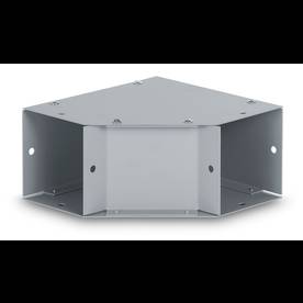 Austin Electrical Enclosures AB-44PA Panel Adapter, 4 in H x 4 in W, for use with NEMA 1 Wireway, Steel, Galvanized