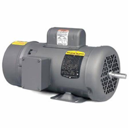 1 HP, 12.8 A, 115/208/230 VAC 1-Phase, ABB BL3510 Super-E® Unit Handling Brake AC Motor, 4-Pole, 1725 RPM, TEFC, 56Y Frame