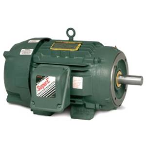 15 HP, 17 A, 460 VAC 3-Phase, ABB CECP82394T-4 Super-E® Severe Duty AC Motor, 2-Pole, 3510 RPM, TEFC, 254TC Frame