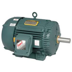 15 HP, 17.6 A, 460 VAC 3-Phase, ABB ECP82333T-4 Super-E® Severe Duty AC Motor, 4-Pole, 1760 RPM, TEFC, 254T Frame