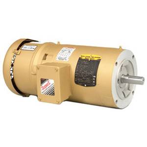 1-1/2 HP, 4.5 A, 208/230/460 VAC 3-Phase, ABB VEBM3554 Super-E® Unit Handling Brake AC Motor, 4-Pole, 1760 RPM, TEFC, 56C Frame
