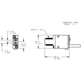 10 to 30 VDC, Banner Engineering Corp. 25649 MINI-BEAM® Fiber Optic Amplifier,