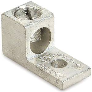 1/4" Stud, Thomas & Betts Corporation ADR11 ADR-ALCUL™ Mechanical Cable Lug, 14 to 1/0 AWG Stranded, 1-Conductor, 1-Hole