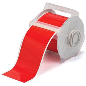 4" x 100', Brady Worldwide Inc. 113119 GLOBALMARK® Label Maker Tape, Red