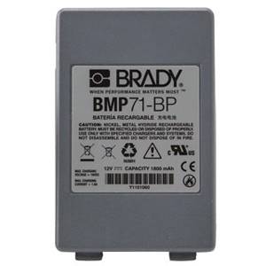 Brady Worldwide Inc. M71-BATT Printer Battery Pack, Gray