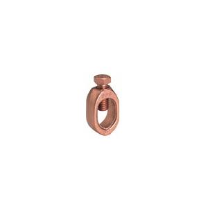 BURNDY® GRC58 High Strength Mechanical Ground Rod Clamp, 5/8 in Rod, 10 to 1 AWG Conductor, Copper Alloy