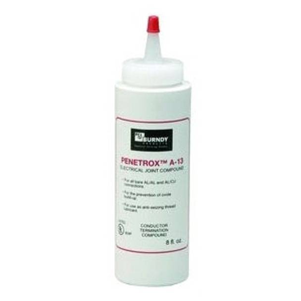 8 Oz, Hubbell Incorporated PENA13-8 PENETROX™ Oxide-Inhibiting Joint Compound, Squeeze Bottle,
