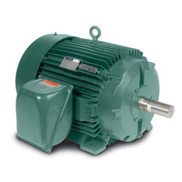 Baldor-Reliance IDVSM4110T Continuous-Duty AC Motor, TEFC Enclosure, 40 hp, 230/460 VAC, 60 Hz, 3 Phase, 324T Frame, 1775 rpm Speed, Rigid Base Mount