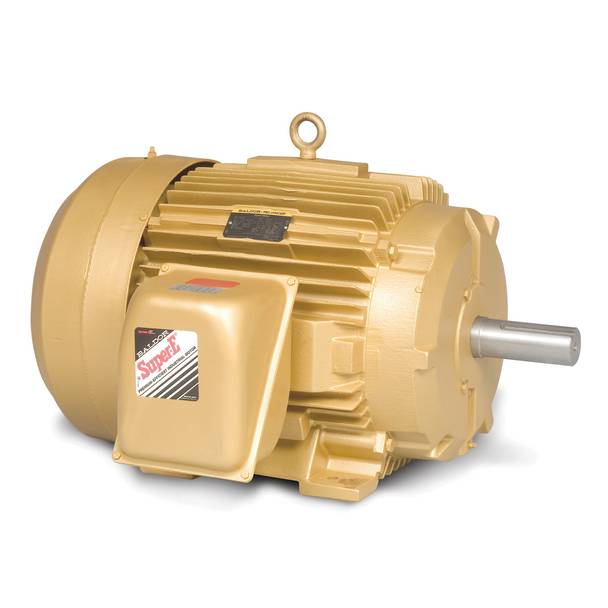 Baldor-Reliance Super-E® EM4316T Type A36068M Continuous Duty AC Motor, Totally Enclosed Fan Cooled Enclosure, 75 hp, 230/460 VAC, 60 Hz, 3 Phase, 365T Frame, 1780 rpm Speed, Foot Rigid Mount