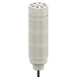 18 to 30 VDC, 100 mA, Banner Engineering Corp. BFTL503AKCQP (807939) Programmable Tower Light, 3-Segment
