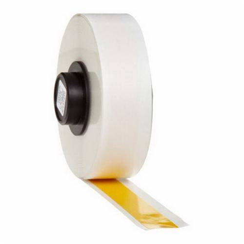 Brady® 142274 Thermal Transfer Vinyl Label, 50 ft L x 2 in W, Yellow