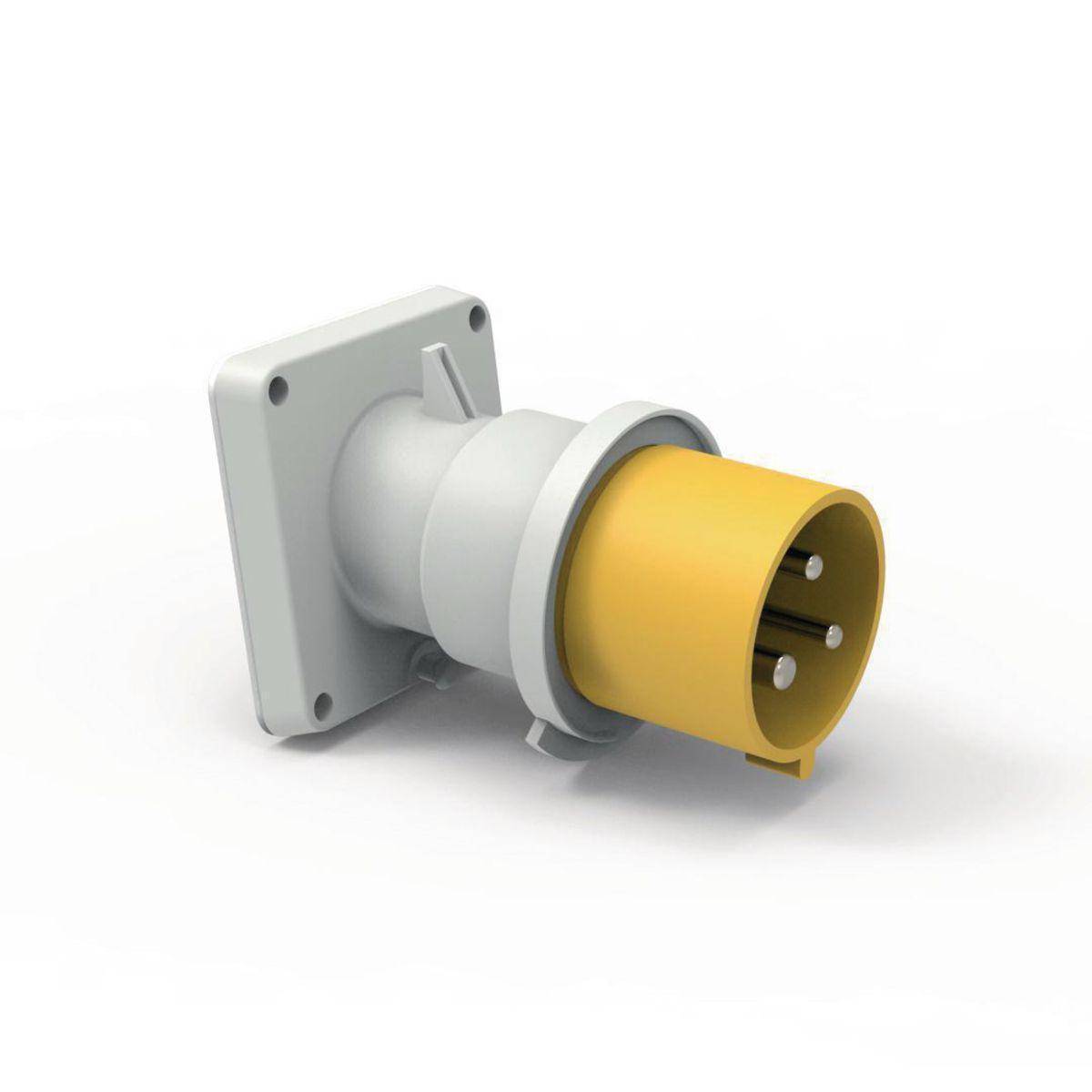 Wiring Device-Kellems C316B4SA Hubbell-PRO Splash Proof Inlet IEC Pin ...