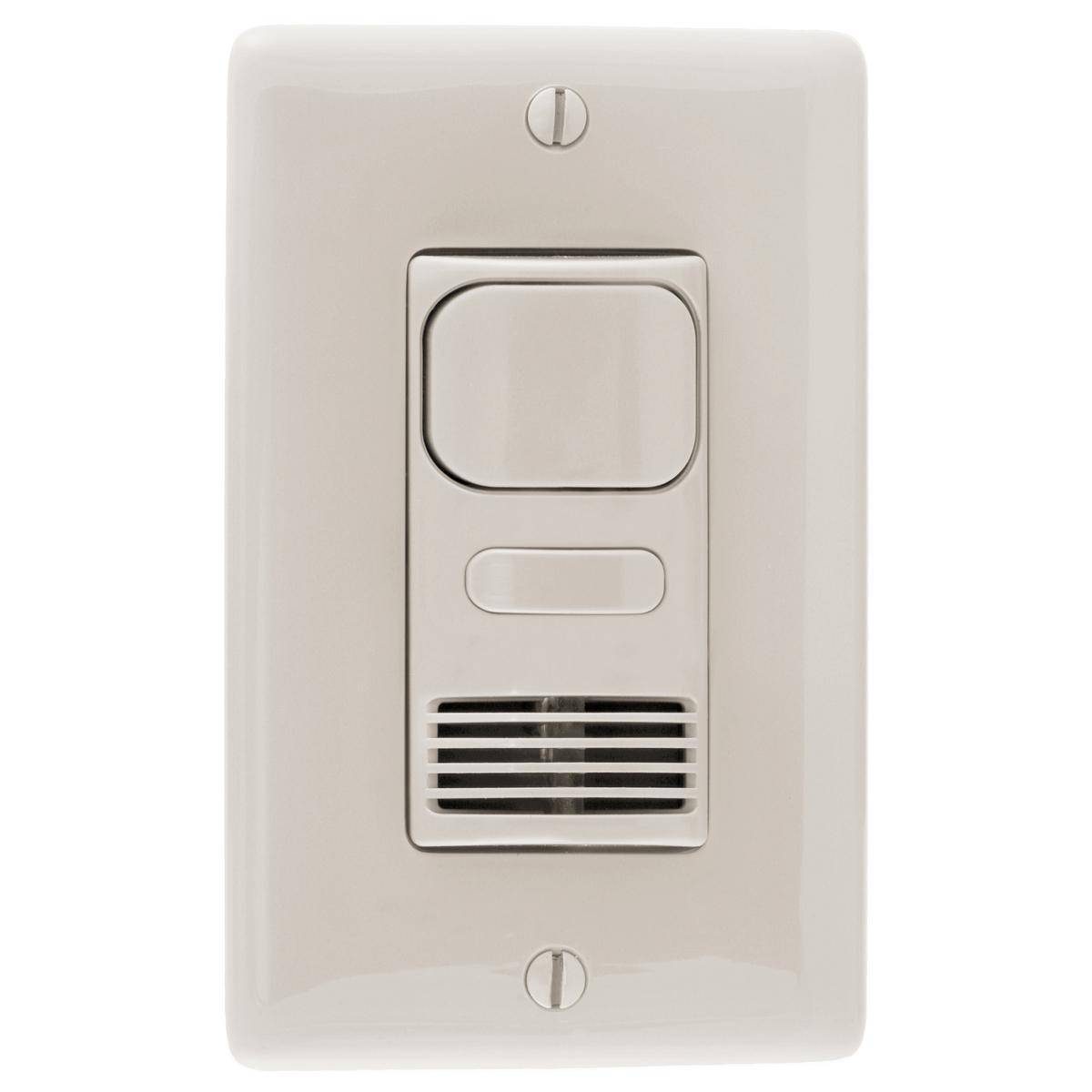 Hubbell® H-MOSS® AD2000LA1 Wall Switch Sensor, 120/277 VAC, Passive Infrared/Ultrasonic Sensor, 1000 sq-ft Coverage, 180 deg Viewing, Wall Mount