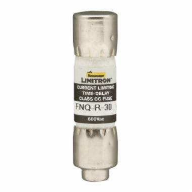 Bussmann Limitron™ CC-Tron® BK/FNQ-R-1 Advanced Protection Current Limiting High Inrush Low Voltage Time Delay Fuse, 1 A, 600 V, 200 kAIC Interrupt, CC Class, Cartridge Body