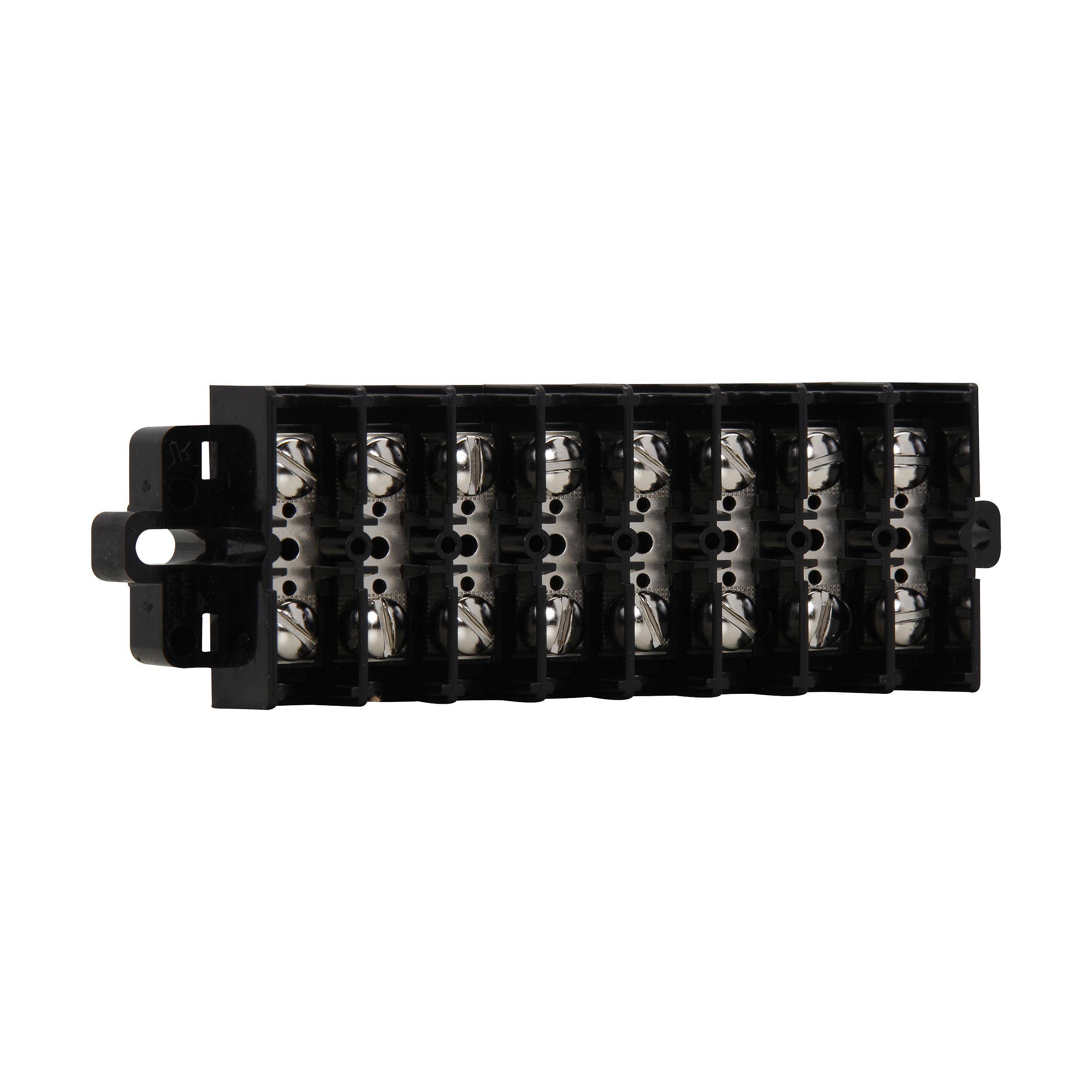Bussmann KU2 Double Row Terminal Block Strips and Barrier Block, 600 V ...