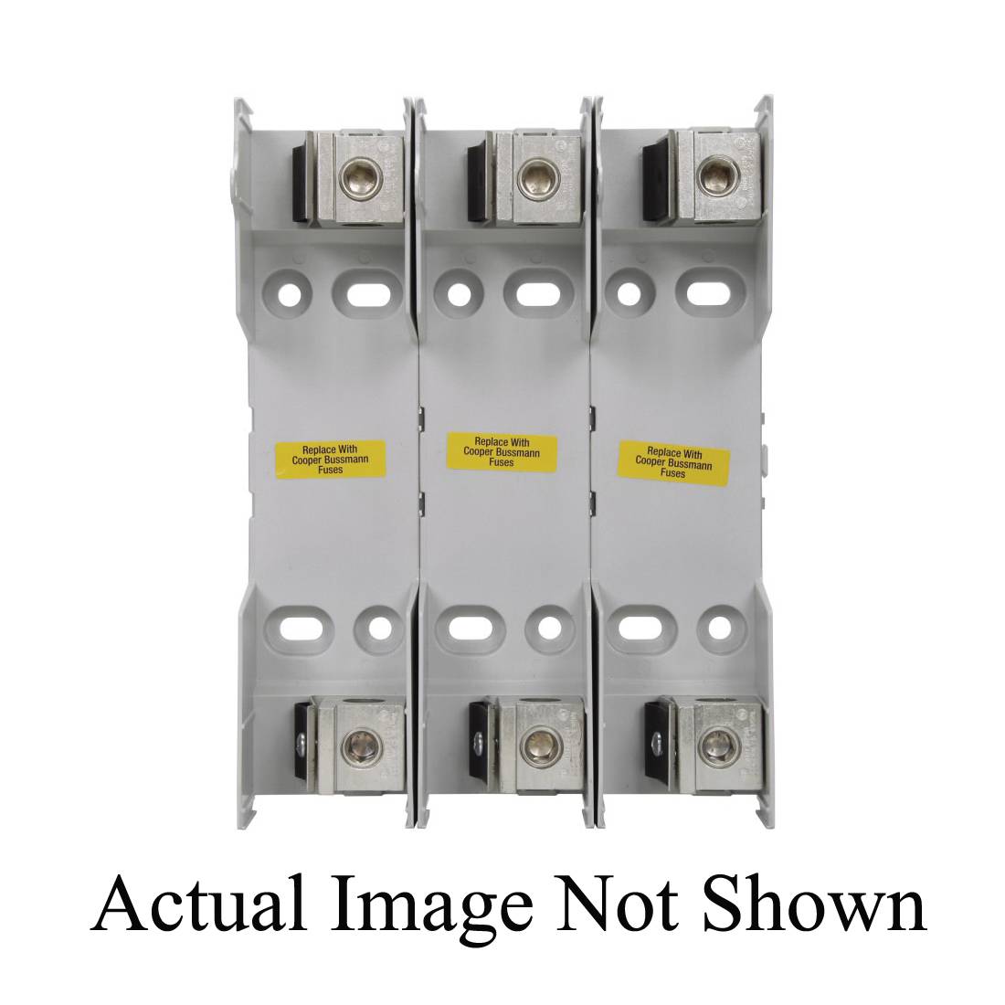 Edison RM60100-3CR RM600 Modular Knife Blade Fuse Block, 600