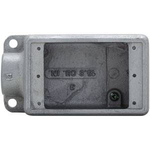 EATON Crouse-Hinds Condulet® FS2 1-Outlet Shallow Device Box With ...